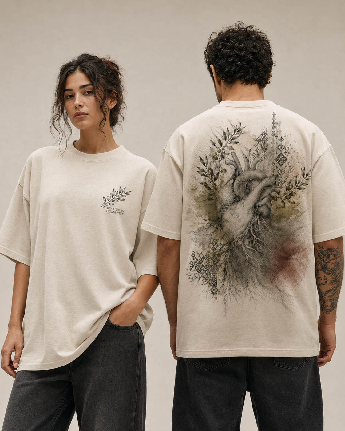 Rooted in Humanity ONE SOUL T-shirt